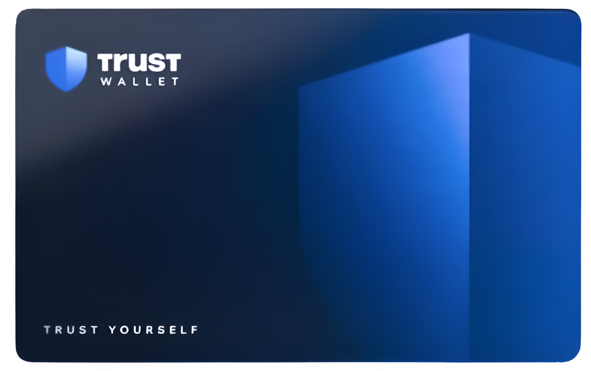 Trust Wallet premium card visual
